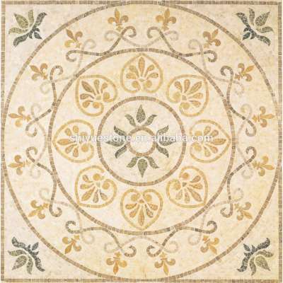 Medallion Marble Mosaic Water Jet