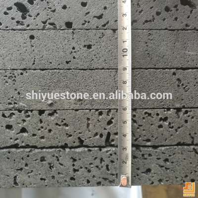 China Hainan black lava stone volcanic stone volcanic rock stone tile