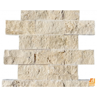 Beige Travertine Culture Stone Wall Cladding