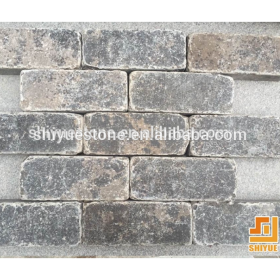 China Coffee Grey Cheap Limestone Cobble Stone limestone brick pavers limestone