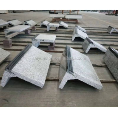 Hot Selling China Polished Surface Granite Stairs With Half Bullnose